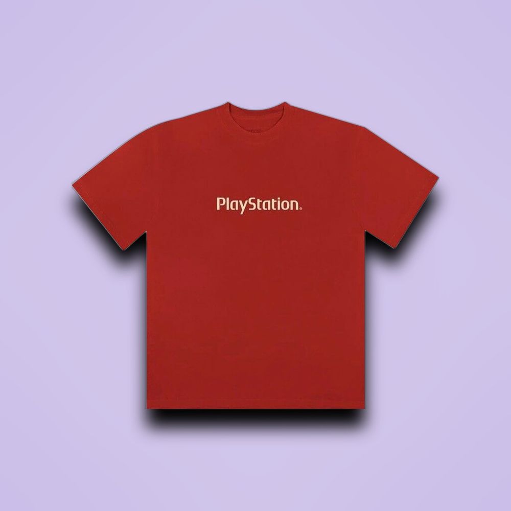 Travis Scott Cactus Jack Motherboard Logo IV T-Shirt Red